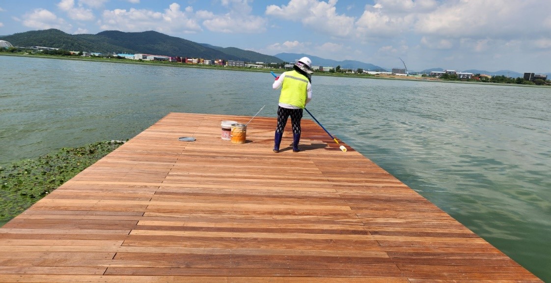 오일스테인 칠1